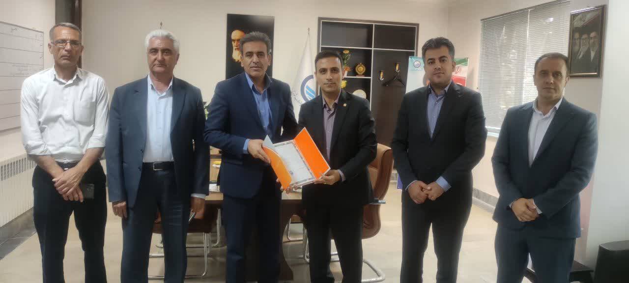 انعقاد تفاهم‌نامه همکاری شرکت آب و فاضلاب خوی و بانک سپه استان